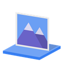 library pictures icon